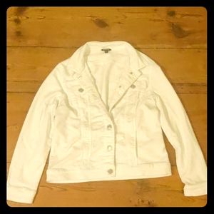 White Jean Jacket
